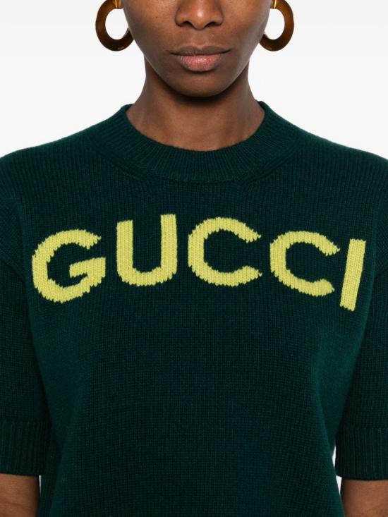 26SS 구찌 스웨터 851972XKEBC 3027 GREEN - GUCCI