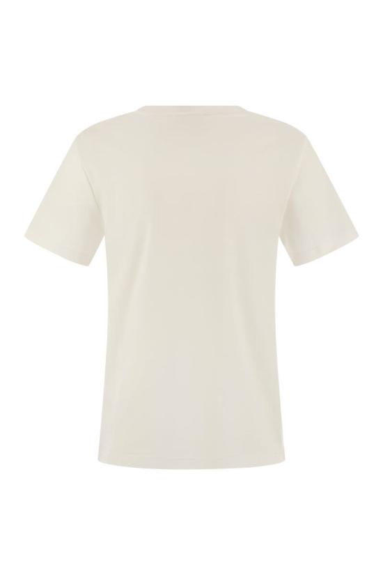 25FW 막스마라 반팔 티셔츠 2529976011600 001 WHITE - MAX MARA