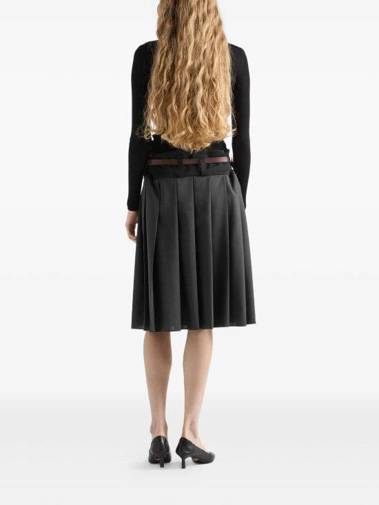 26SS 프라다 울 크루넥 스웨터 P24Z2C18PX F0002 BLACK - PRADA