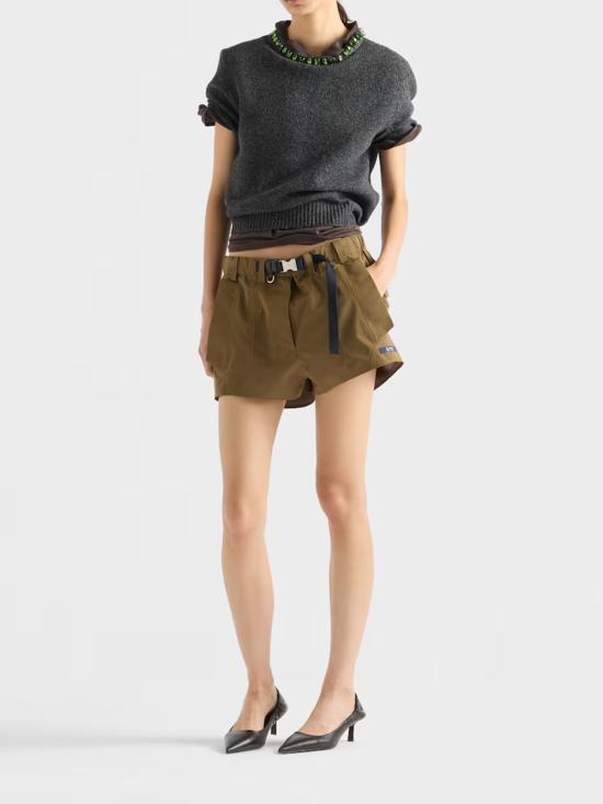 26SS 프라다 울 앤 캐시미어 크루넥 스웨터 P24V2B18M6 F0308 GREY - PRADA