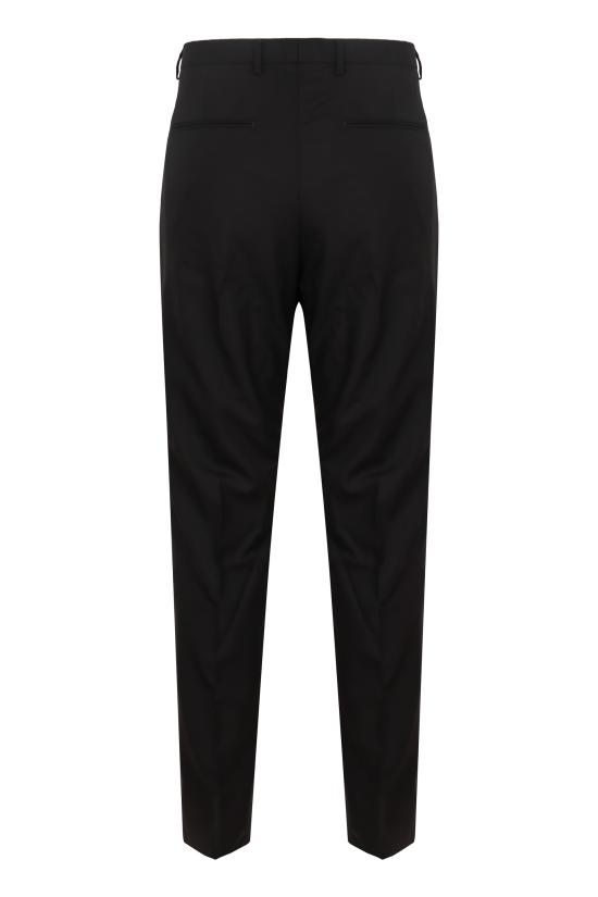 25FW 구찌 스트레이트 팬츠 814299Z7AOX 1000 BLACK - GUCCI