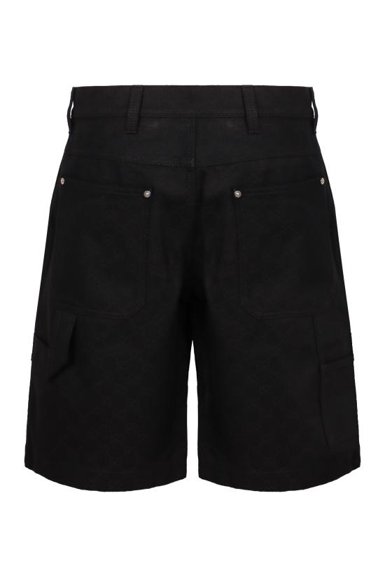 25FW 구찌 스트레이트 팬츠 832377XDDCG 1000 BLACK - GUCCI