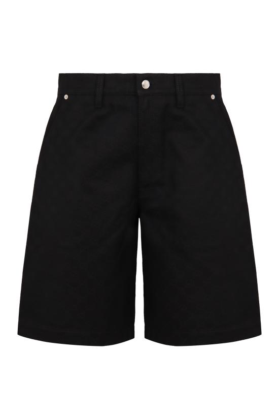 25FW 구찌 스트레이트 팬츠 832377XDDCG 1000 BLACK