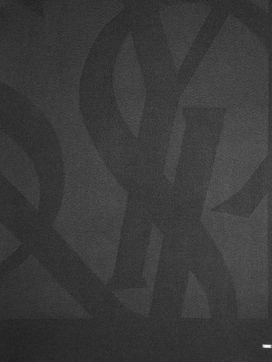 26SS 생로랑 머플러/스카프 7194283Y210 1000 BLACK - SAINT LAURENT