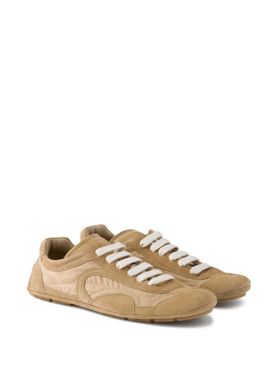 26SS 프라다 몬테카를로 리에디션 2005 스웨이드 리나일론 스니커즈 1E247OD7C F0040 BROWN - PRADA