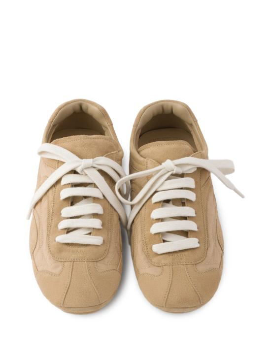 26SS 프라다 몬테카를로 리에디션 2005 스웨이드 리나일론 스니커즈 1E247OD7C F0040 BROWN - PRADA