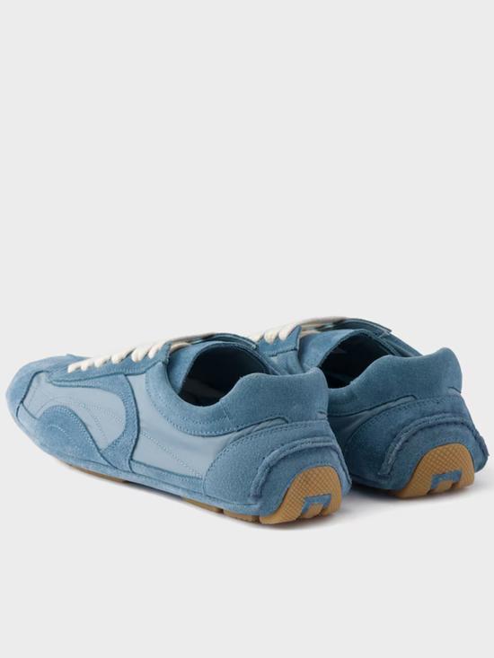 26SS 프라다 몬테카를로 리에디션 2005 스웨이드 리나일론 스니커즈 1E247OD7C F0637 BLUE - PRADA