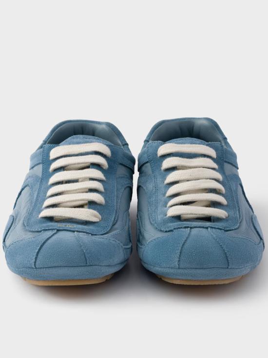 26SS 프라다 몬테카를로 리에디션 2005 스웨이드 리나일론 스니커즈 1E247OD7C F0637 BLUE - PRADA