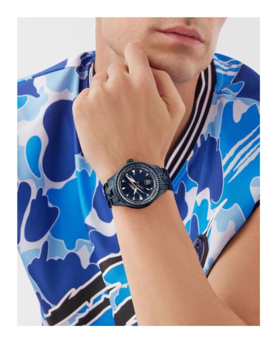  플레인스포츠 손목시계 PS5BA1224 BLUE OS - PLEIN SPORT