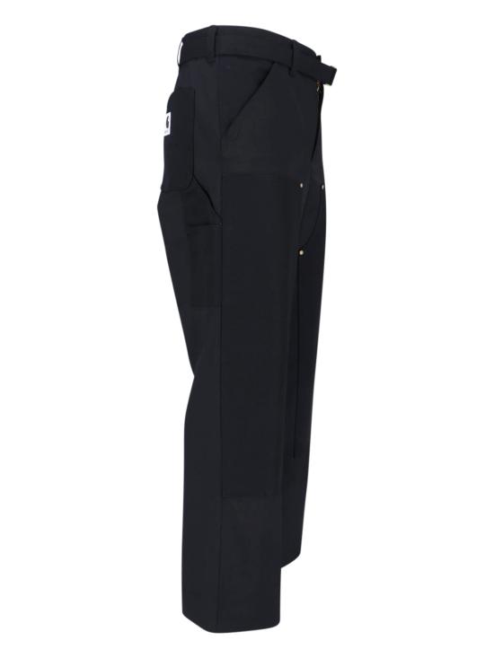 26SS 사카이 스트레이트 팬츠 26 03993M 001 Black - SACAI