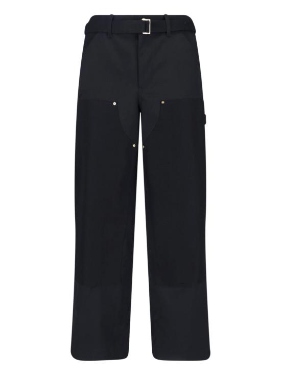 26SS 사카이 스트레이트 팬츠 26 03993M 001 Black