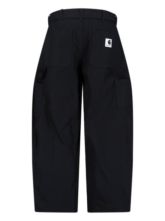 26SS 사카이 스트레이트 팬츠 26 03992M 001 Black - SACAI