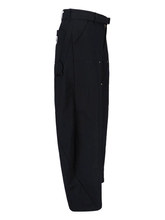 26SS 사카이 스트레이트 팬츠 26 03992M 001 Black - SACAI