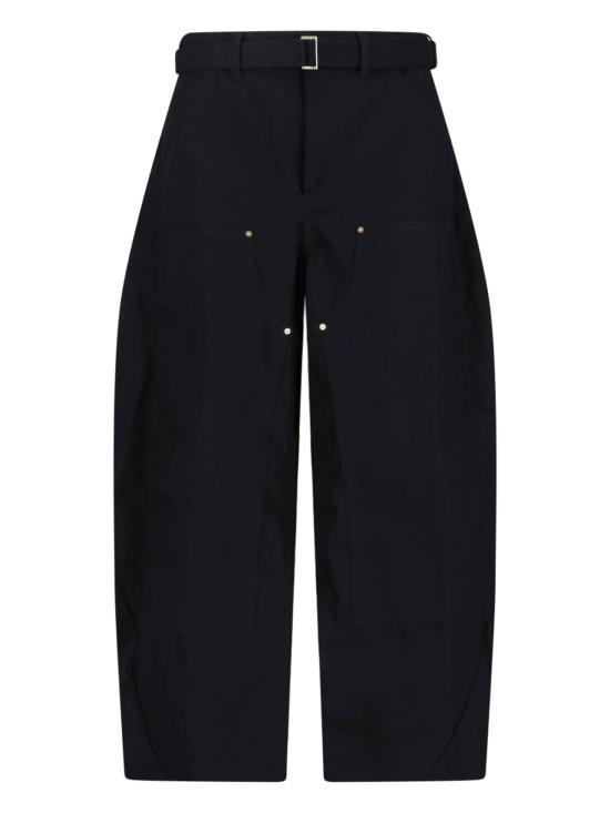 26SS 사카이 스트레이트 팬츠 26 03992M 001 Black