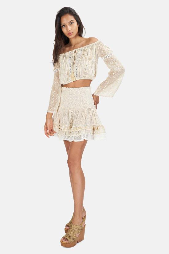  선데이 세인트 트로페즈 긴팔 티셔츠 일요일 생트로페 반돌 꽃 탑 세이블 - SUNDAY SAINT-TROPEZ