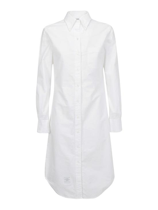 26SS 톰브라운 미디 원피스 FDS001A06177 100 WHITE