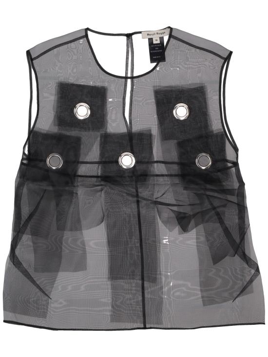 26FW 메릴 로지 반팔 티셔츠 500549WS25 BLACK