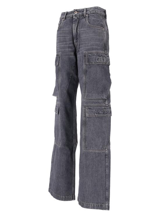 26FW 릭 오웬스 데님 팬츠 DS02E7308DGY 58 WASHED GREY - RICK OWENS