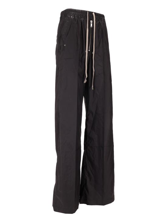 25FW 릭 오웬스 스트레이트 팬츠 DS02E7327NP 09 BLACK - RICK OWENS