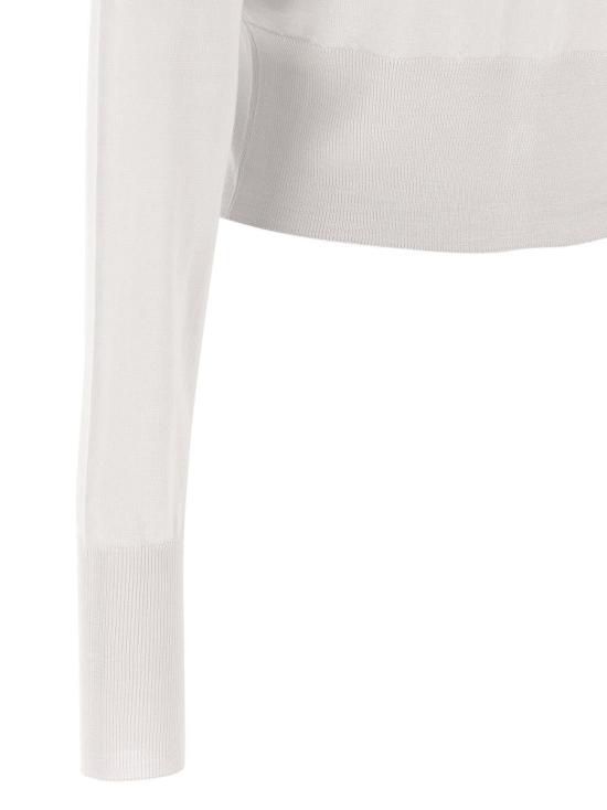 26SS 비비안웨스트우드 베아 크롭드 가디건 1803002UY001AP403 LIGHT GREY DOM - VIVIENNE WESTWOOD