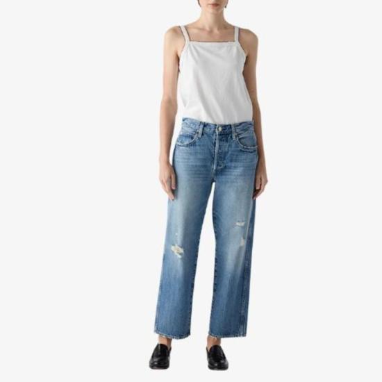  아모 데님 데님 팬츠 해티 팬츠 진 러브 스펠