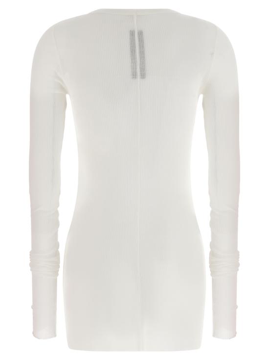 26SS 릭 오웬스 긴팔 티셔츠 RP01F6202RC11 White - RICK OWENS