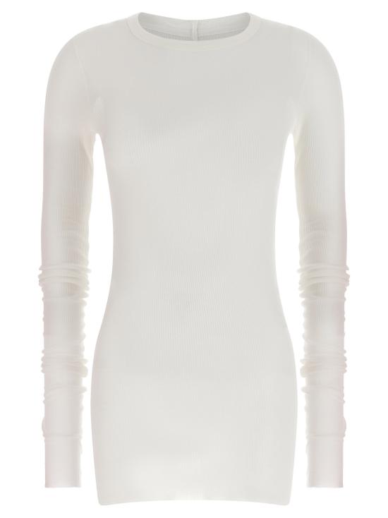 26SS 릭 오웬스 긴팔 티셔츠 RP01F6202RC11 White