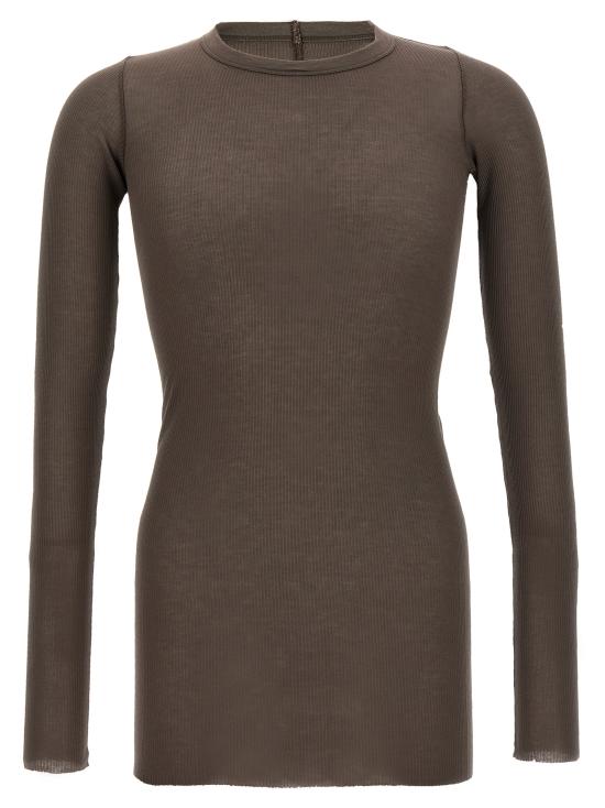 26SS 릭 오웬스 긴팔 티셔츠 RU01F2250RC34 Gray