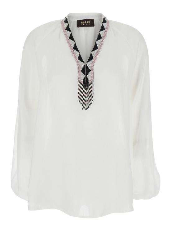 26SS 바잘 디럭스 블라우스 S11941200120 White