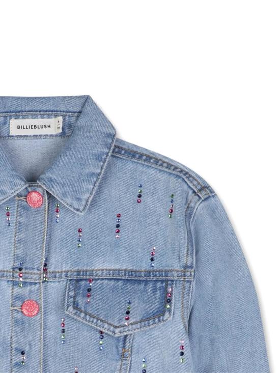 26SS [키즈] 빌리블러쉬 데님 자켓 U21902 Z18 DOUBLE STONE BLEACH - BILLIEBLUSH