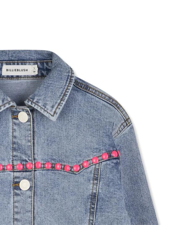 26SS [키즈] 빌리블러쉬 데님 자켓 U21903 Z22 STONE - BILLIEBLUSH