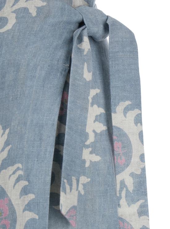 26SS 바잘 디럭스 미디 스커트 S12031300139 Blu - BAZAR DELUXE