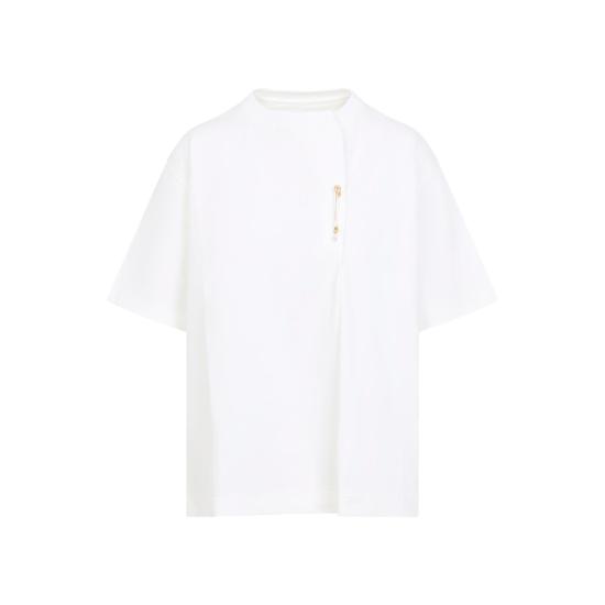 26SS 까르벵 반팔 티셔츠 6261K21051 N000 WHITE