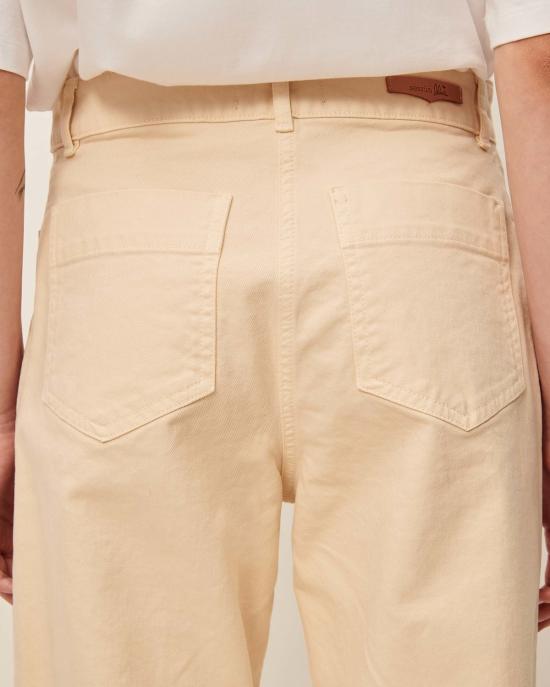  세순 데님 팬츠 Sessun Seakey O 데님 진 팬츠 Fleur De Sel - SESSUN