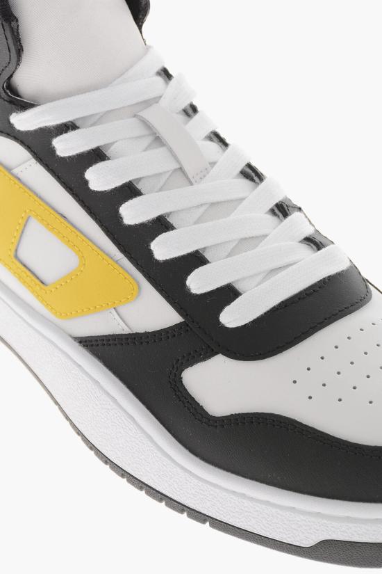  디젤 스니커즈 Y03364 P5576 HA134 Giallo Bianco e Nero - DIESEL
