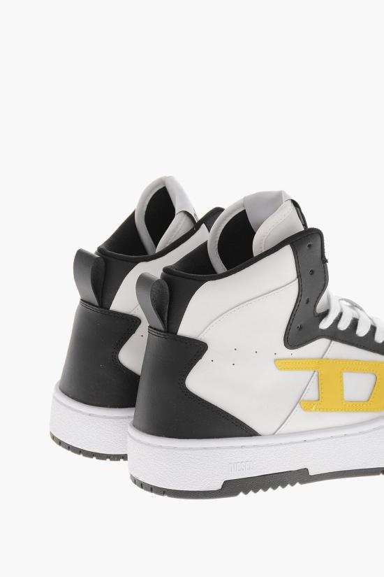  디젤 스니커즈 Y03364 P5576 HA134 Giallo Bianco e Nero - DIESEL