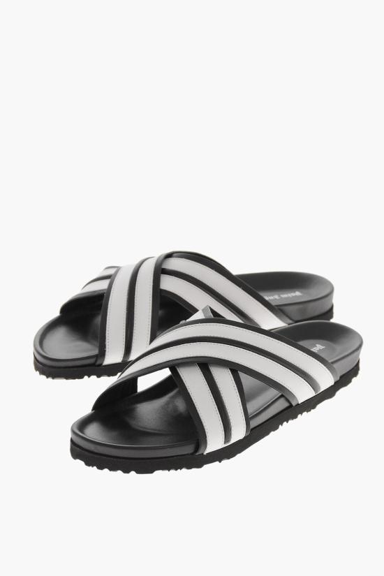  팜앤젤스 샌들 PMIC009S23LEA0011001 Black White