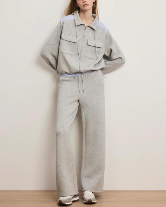  베로니카비어드 스트레이트 팬츠 베로니카 비어드 어니 팬츠 라이트 헤더 그레이 - VERONICA BEARD