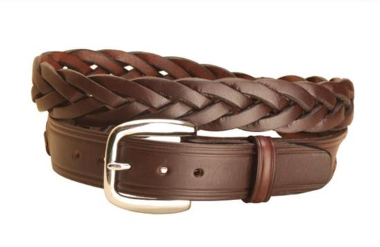  토리 레더 가죽 벨트 1.25인치 브레이드  (2160) 하바나 - TORY LEATHER