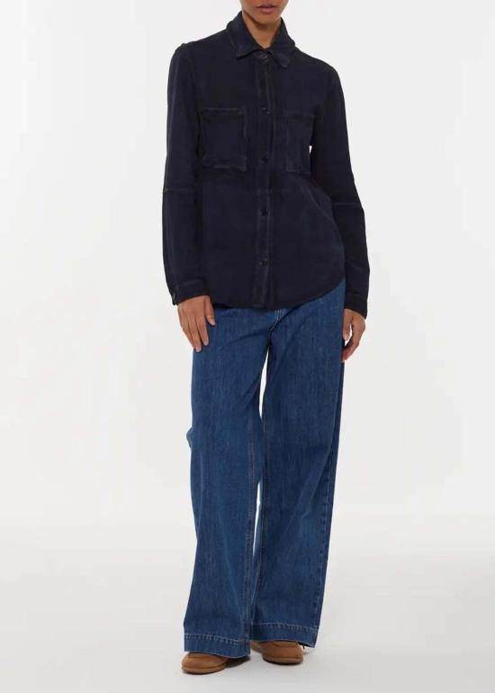  Pachute 셔츠 P.A.R.O.S.H 마르파 셔츠  블루