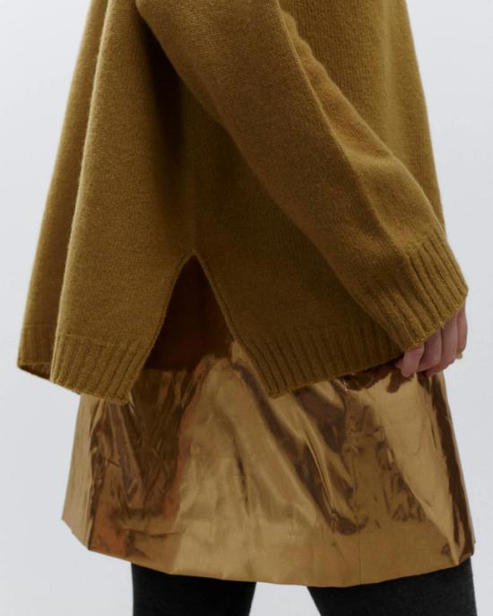  알리지 숏 스커트 알리시  골드 - ALYSI