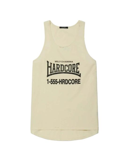  윌리 차바리아 민소매 티셔츠 하드코어 윌리 탱크