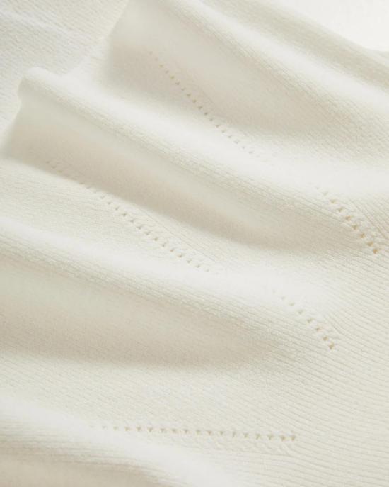  베로니카비어드 블라우스 베로니카 비어드 세라핀 니트 쉘 탑 오프 화이트 - VERONICA BEARD