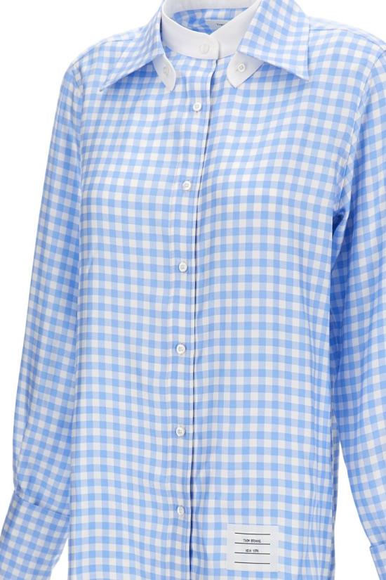 25FW 톰브라운 셔츠 FLR016CF1040480 Blue - THOM BROWNE