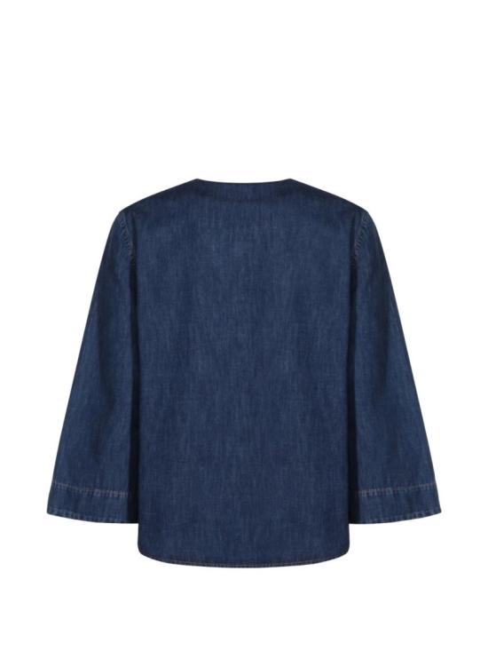 26SS 발렌티노 가라바니 데님 셔츠 8B3DB03L9YA558 Black - VALENTINO GARAVANI