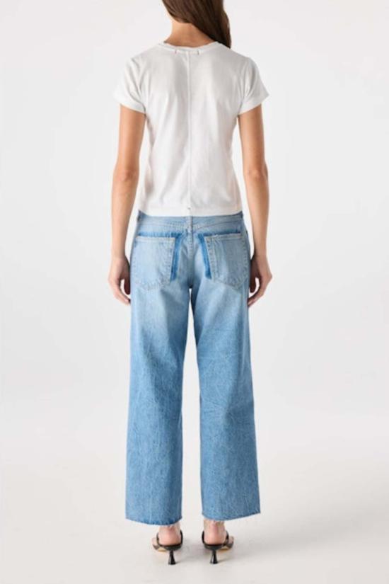  아모 데님 데님 팬츠 빌리 스트레이트 레그 진 섀도우 - AMO DENIM