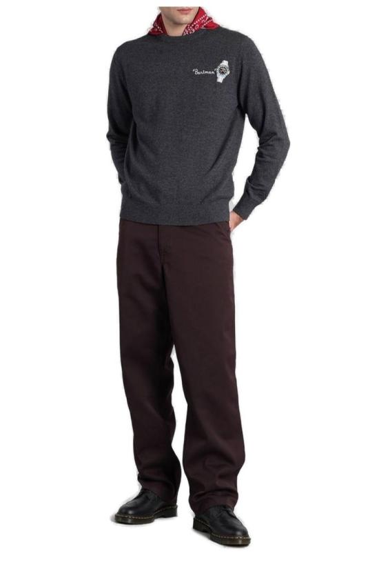 25FW 세인트바쓰 긴팔 티셔츠 HER002403128I Black - MC2 SAINT BARTH