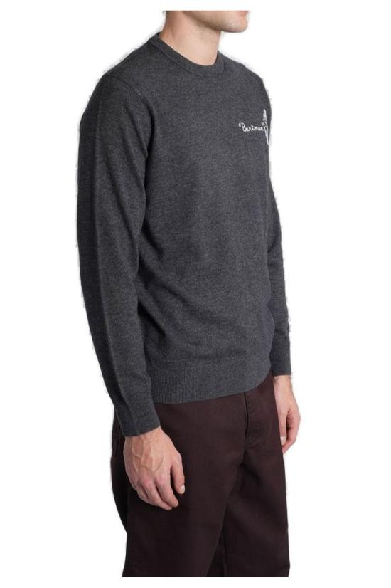 25FW 세인트바쓰 긴팔 티셔츠 HER002403128I Black - MC2 SAINT BARTH