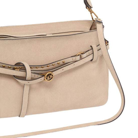 26SS 핑코 숄더백 106176A0F6C50Q Neutrals - PINKO