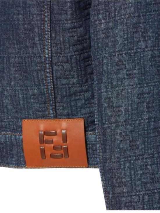 26SS 펜디 FF 데님 재킷 FLF834AW82F1UKI Grey - FENDI